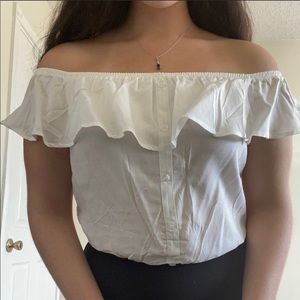 Off the shoulder blouse
